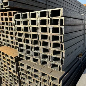 Pickled & Oiled C-Channel Steel; ASTM A36 – 80×40 – 300×90 mm – Mill Edge thumbnail-2