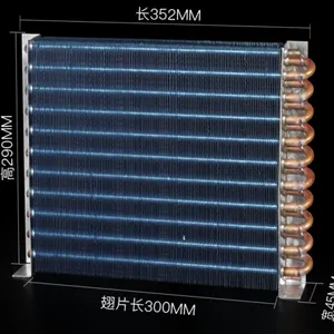 HVAC Air-Cooled Condenser With Copper Tubes, 10 Ton Capacity, Ready for Scroll Compressor thumbnail-4