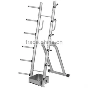 Professional Aerobic Barbell Set and Weight Plate Stand thumbnail-1