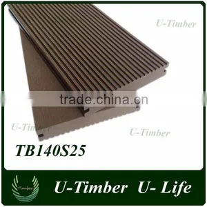 China Wpc Board Wood Composite Flooring Used in Swimming Pool thumbnail-5