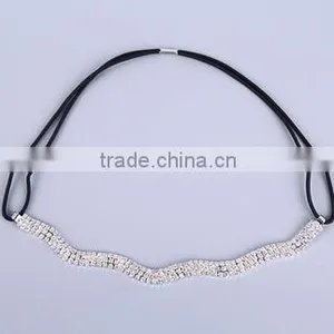 Lasted Designs Fancy Clean Crown Crystal Headbands For Wedding Bridal Hair Accessories thumbnail-2