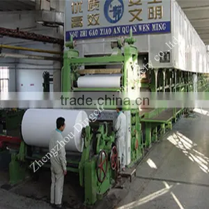 Exercise Book Paper Making Machine From Waste Paper and Recycled Paper thumbnail-2