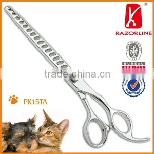 PK15TA SUS440C Pet Shear For Professional Barber Scissors thumbnail-1
