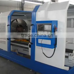 QK1327Small CNC Pipe Threading Lathe Machine Max.workpiece Length 1500/3000mm thumbnail-1