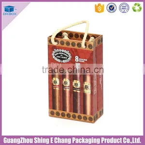 High Quality Sliver Stamping Wooden Cigar Box for Roses Packaging thumbnail-1