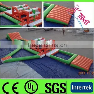 2014 HOT Adult Floating Giant Inflatable Water Park for Sale thumbnail-4