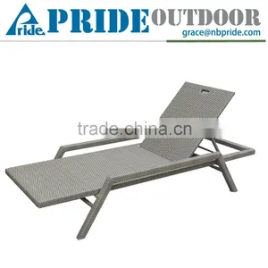 New Model Sofa Bed Outdoor Aluminum Folding Beach Luxury Lounge Chair thumbnail-1