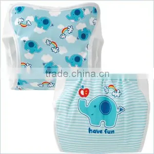 Made in Japan Products High Quality Cloth Diaper Cover Baby for Boys Elephant Pattern Nappies Wholesale for Hot Selling Item thumbnail-3