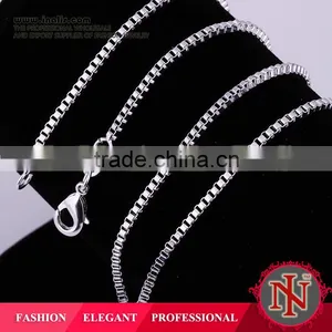 Hot Sale Fashion 925 Sterling Silver Chain LKNSPCC009 thumbnail-1
