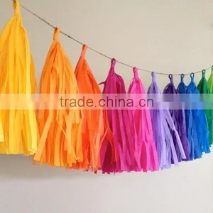 Festival Party Favor Decorations Tissue Paper Tassel thumbnail-2