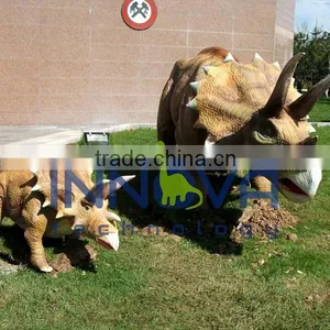 High Simulation Life Size Animatronic Dinosaur Ride thumbnail-6