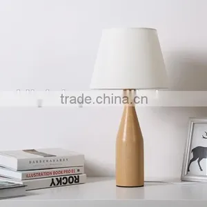 LED Wood Table Light JK-879-15 LED Wood Table Lamp E14 Bulbs New Design Modern Bedroom Hot Sale Nature Wood Table Lamp thumbnail-1