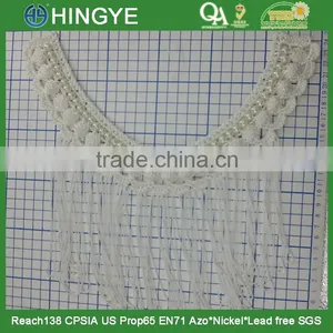 New Arrival White Knit Collar for Garment Decoration M103 thumbnail-3