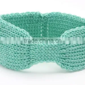 Hot-sales Baby Crochet Headband Headwraps Children Knitted Headbands for Hair Accessories Kids Headwear thumbnail-1