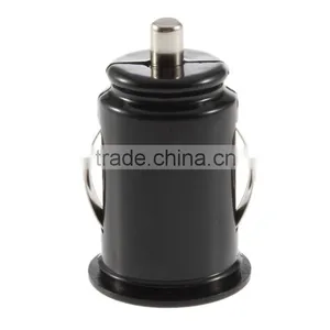 Micro Auto Universal Dual 2 Port USB Car Charger For IPhone IPad IPod 3.1A Mini Car Charger Adapter / Cigar Socket Black thumbnail-5