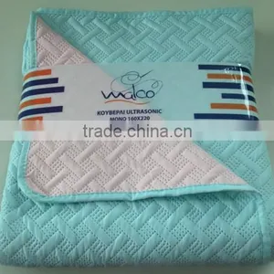 2016 New High Quality 3 Pisces Bedding Set Ultrasonic Polyester Wholesale Quilt thumbnail-1