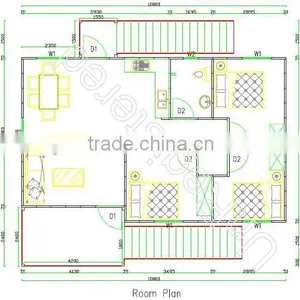 High Quality Prefabricated Family Living Home, Villa House thumbnail-3