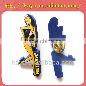 Promotional 2D or 3D Soft PVC Pin Badge thumbnail-1