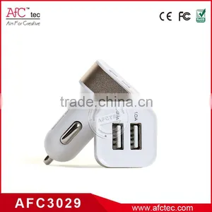 Wholesale Promotional Dual Usb Port 5v 2.1A 1A Best Cheap Portable Phone Car Chargers thumbnail-2