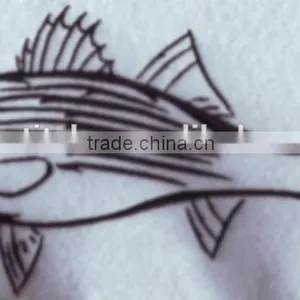 Cheap Promotional Fishes Embroidery Patches Iron on Clothing Fabric. thumbnail-6