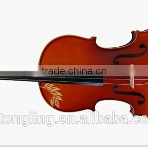 Quality Art Student Carved Violin TL-004 thumbnail-2