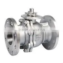 2PC FLANGED BALL VALVE(JIS) 10K SS304/316 FULL PORT thumbnail-1