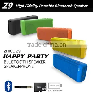 2016 New Portable Stereo Bluetooth Speaker Supports Handsdree Call thumbnail-1