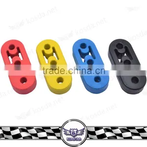 New Rubber Universal 4 Hole Exhaust Mount Hanger Mounting Bracket Bushing Support thumbnail-1