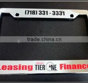 Stock USA Car Plate Frame Car License Frame thumbnail-1