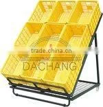 Steel Vegetable and Fruit Display Rack Powder Coated thumbnail-1