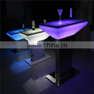 Led Furniture Table and Chair Rechargeable Led Table Home Table With Led thumbnail-3