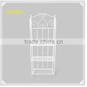 Customs Folding Home Furniture 3-tier Metal Outdoor Shelf thumbnail-1