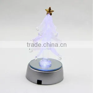 Hand Blown Glass Christmas Tree thumbnail-1