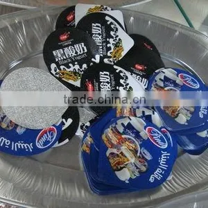 Yogurt Cup Aluminum Foil Cover/aluminum Foil Lid for Yogurt thumbnail-1