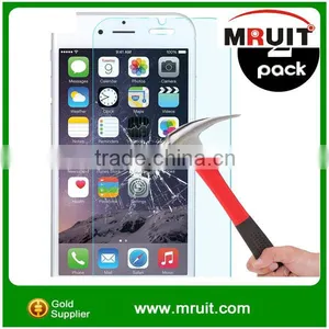 Mobile Phone Screen Protective Film / Full Cover 9H 2.5D Round Edge Mobile Phone Tempered Glass Screen Protector for IPhone 6 thumbnail-1