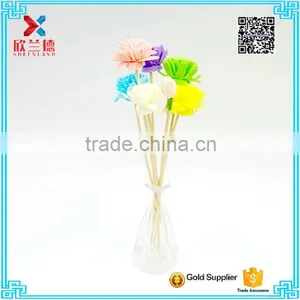 Colorful Air Freshener Scent Sola Wood Flower for Home Decoration thumbnail-2