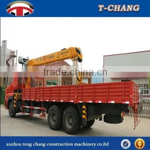 High Quality SQ12SA3 12tons Swing Arm Hoist Lorry Crane Sale thumbnail-3