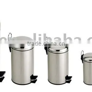Stainless Steel Pedal Waste Bin thumbnail-1