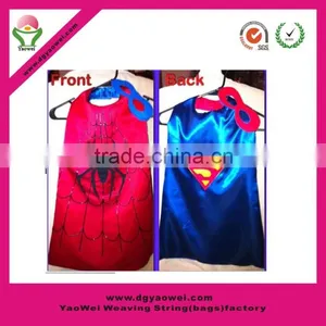 Custom Cheap Funny Children Kids Superman Superhero Cape Wholesale Superhero Cape thumbnail-6