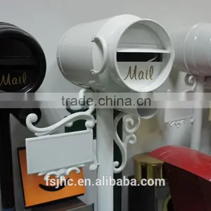 Foshan JHC-1043 Post Mounted Aluminum Mailbox/ Letterbox/ Postbox thumbnail-3