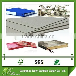 Hardness Grey Paper Board 1200g Cardboard Factory Laminate Card thumbnail-1