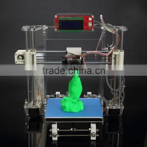 2016 Best Price Multi-functional 3D Printer by SD Card Printing New Design Metal Frame 3D Printer Desktop Home Office thumbnail-1