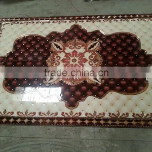 Indoor Golden Polished Carpet Tiles for Decorated 1200mmX1800mm thumbnail-1