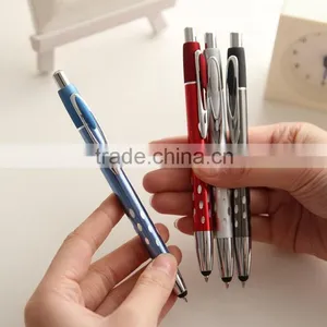 Fashion Color 2 in 1 Ball Pen Stylus Touch Pen ,plastic Ball Pen,promotional Pen thumbnail-4