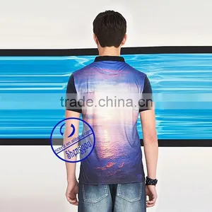 Heat-Transfer Printing 3d Polo t Shirt for Men thumbnail-6