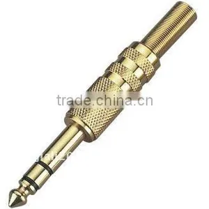 6.35mm Stereo Plug,metal thumbnail-1