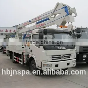 White Color Dongfeng DFAC 18m High Lifting Platform Truck thumbnail-1
