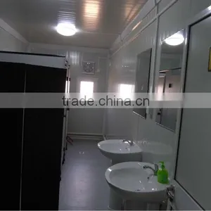 Flat-pack Combination of Living+sanitary Container a thumbnail-1