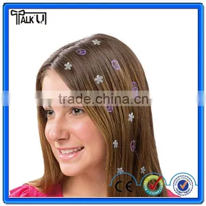 Lovely Glitter Hair Hot Stamp,hair Accessories Glitter Stamp,glitter Hair Color thumbnail-3