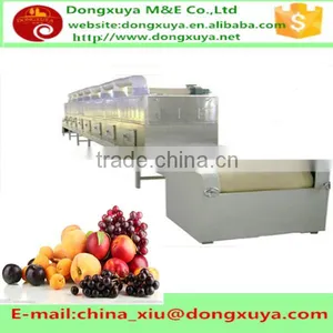 Tunnel Continuous Working Microwave Drying Equipment for Fruit thumbnail-1